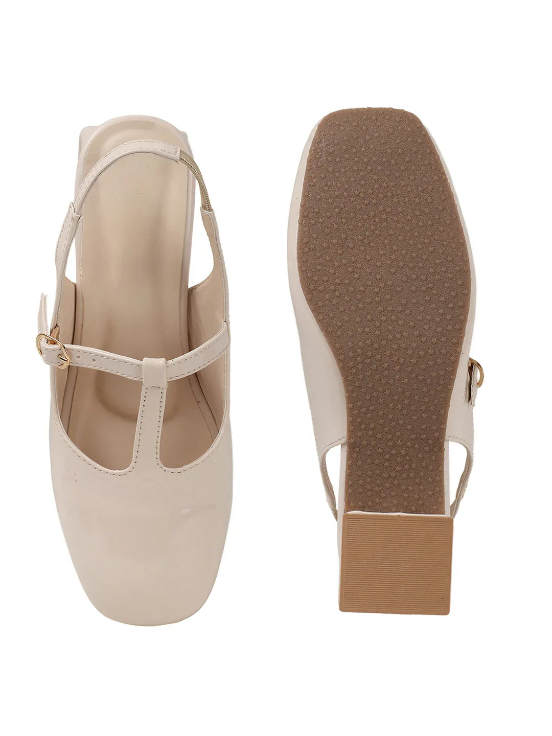 Elegant Pointed Toe Mary Jane Slingbacks