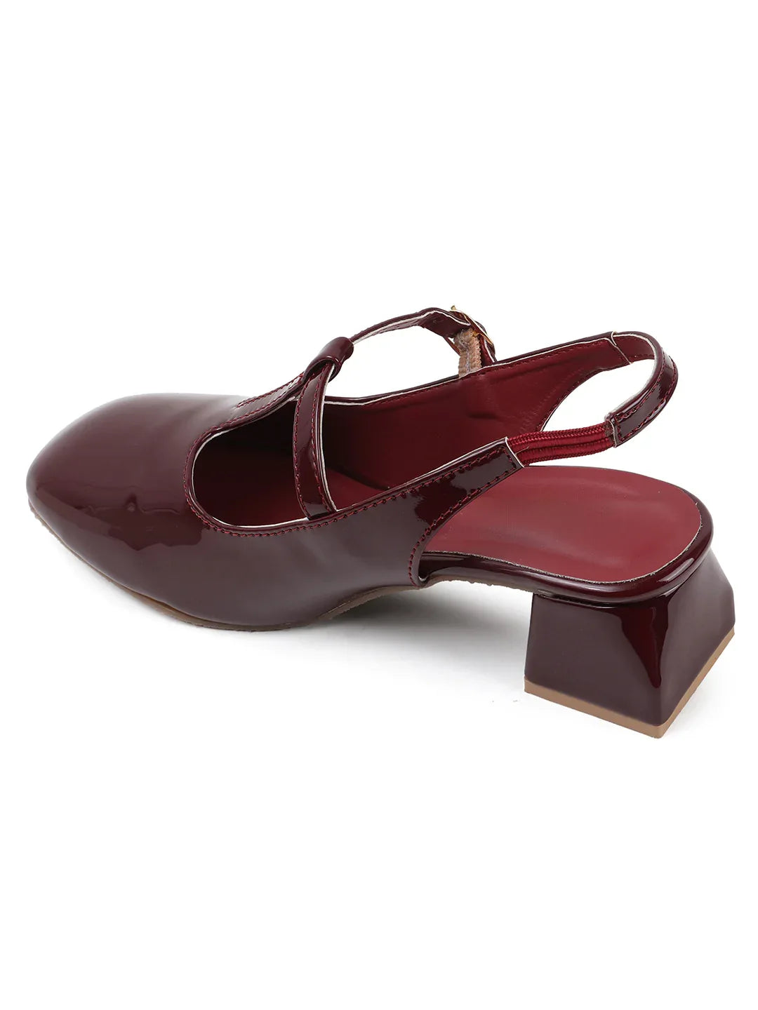 Elegant Pointed Toe Mary Jane Slingbacks