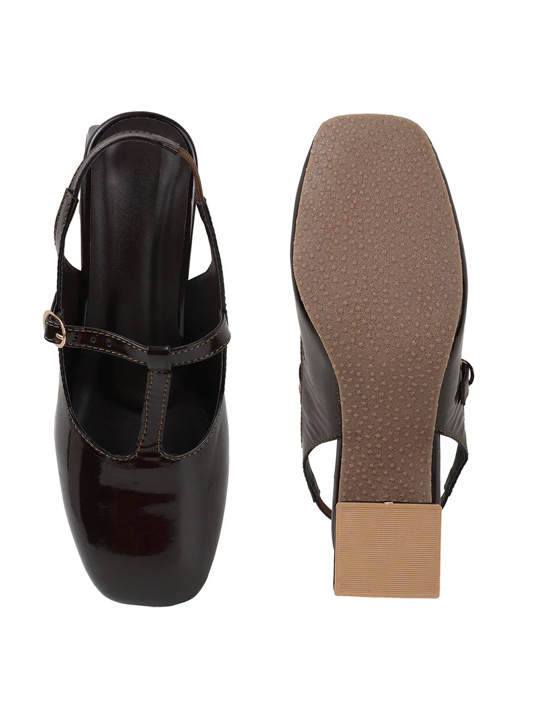 Elegant Pointed Toe Mary Jane Slingbacks