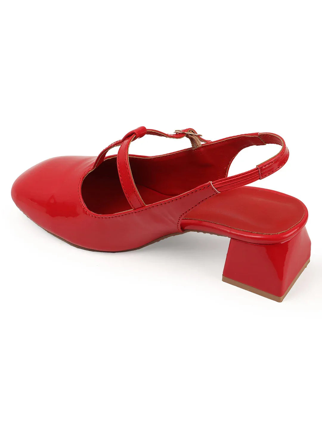 Elegant Pointed Toe Mary Jane Slingbacks