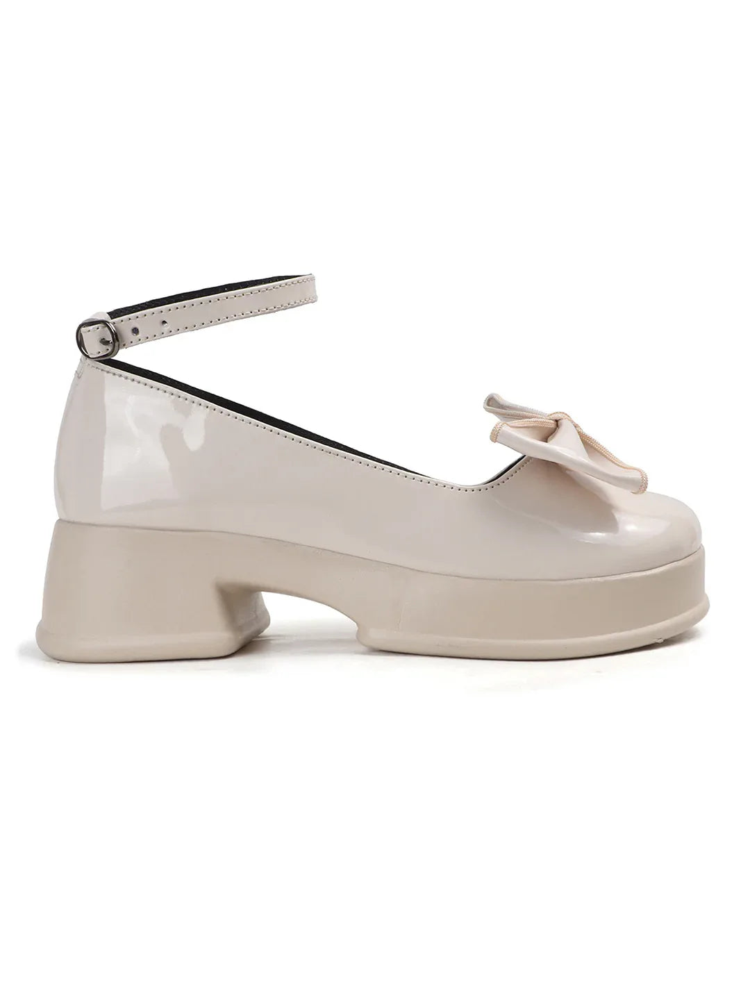Modern Mary Jane Platform Pumps