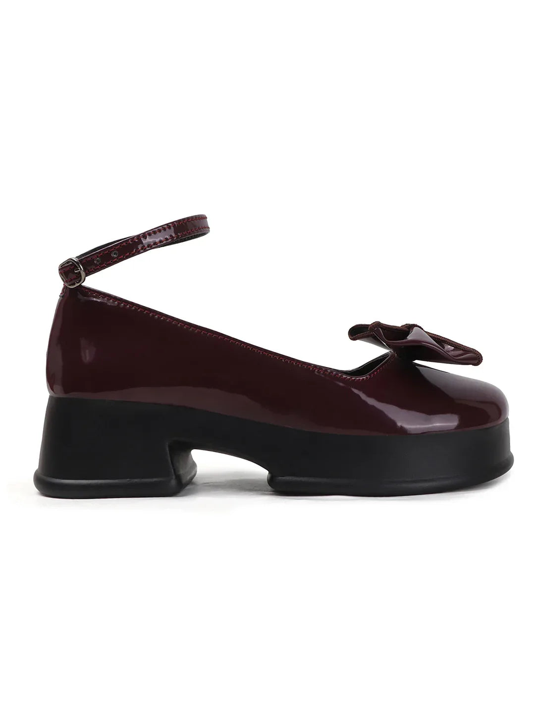Modern Mary Jane Platform Pumps