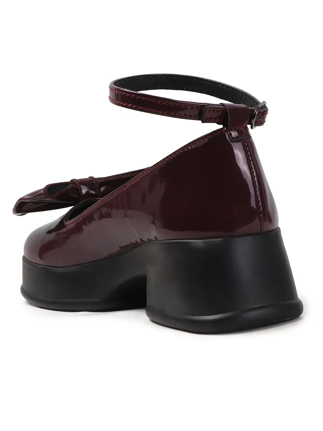 Modern Mary Jane Platform Pumps