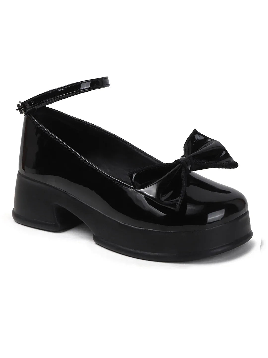 Modern Mary Jane Platform Pumps
