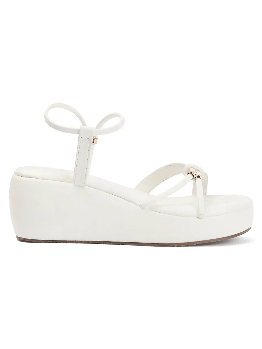 Stylish Wedges Heel Sandals with Strap Detail