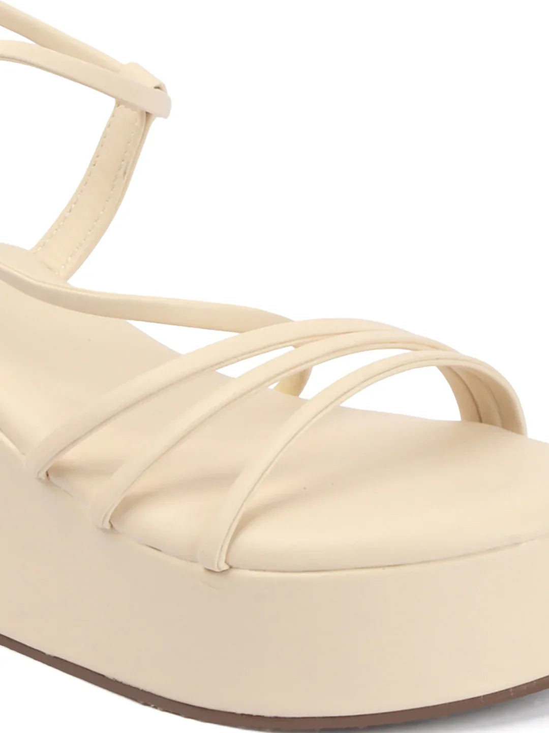 Stylish Multi-Strap Wedges Heel Sandals