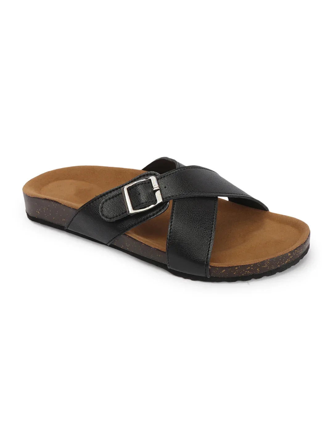 Casual Summer Sandals Cross Strap & Anti-Slip Sole