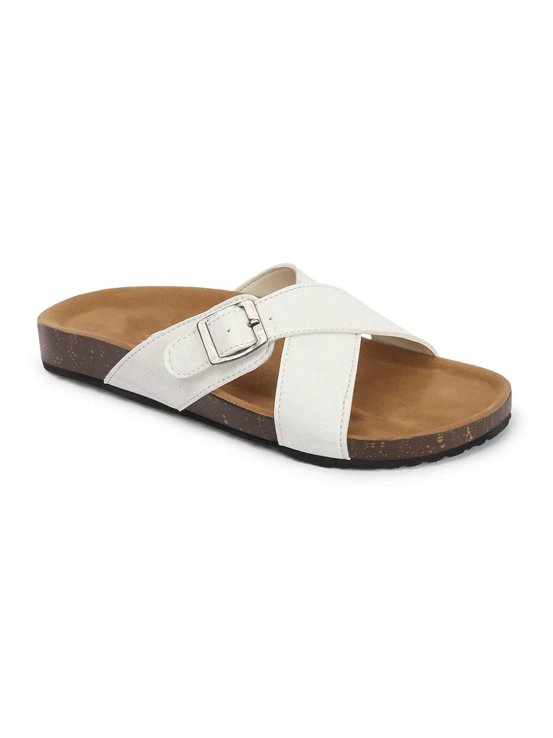 Casual Summer Sandals Cross Strap & Anti-Slip Sole
