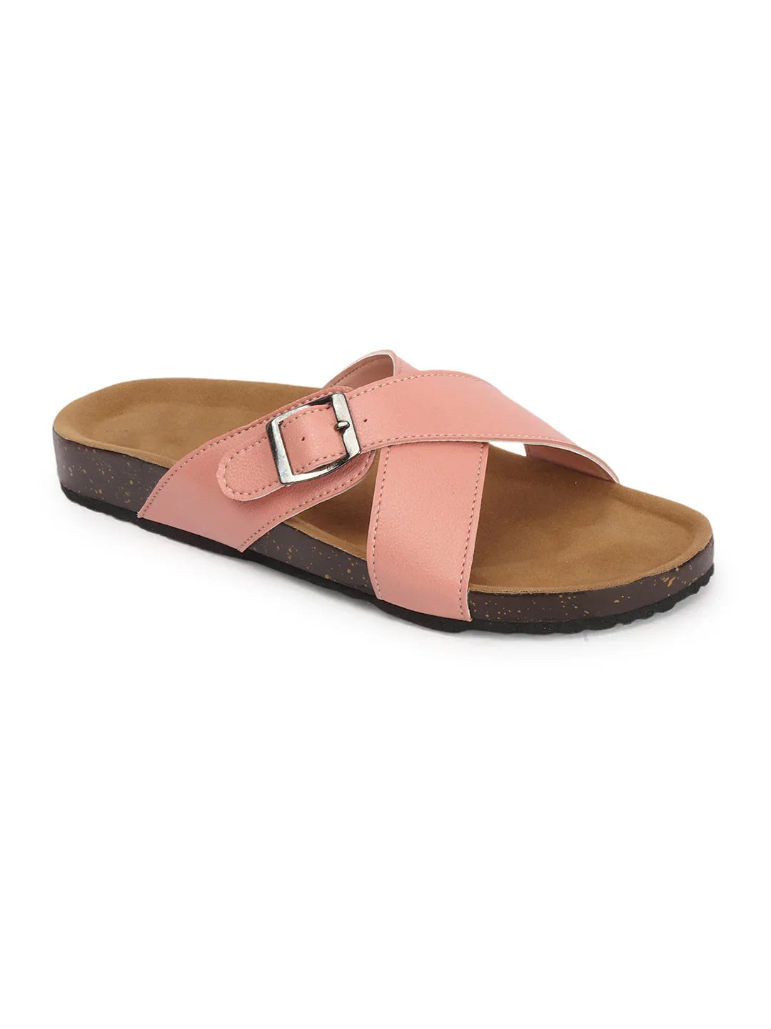 Casual Summer Sandals Cross Strap & Anti-Slip Sole