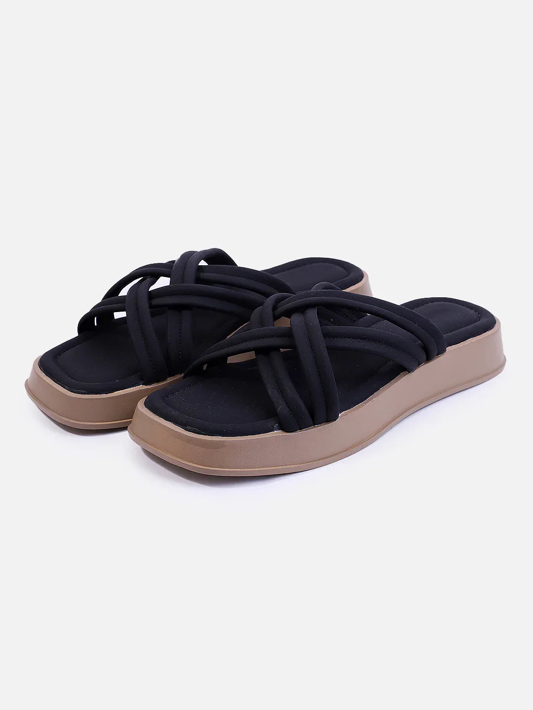 Cushioned Multi-Strap Casual Sandals