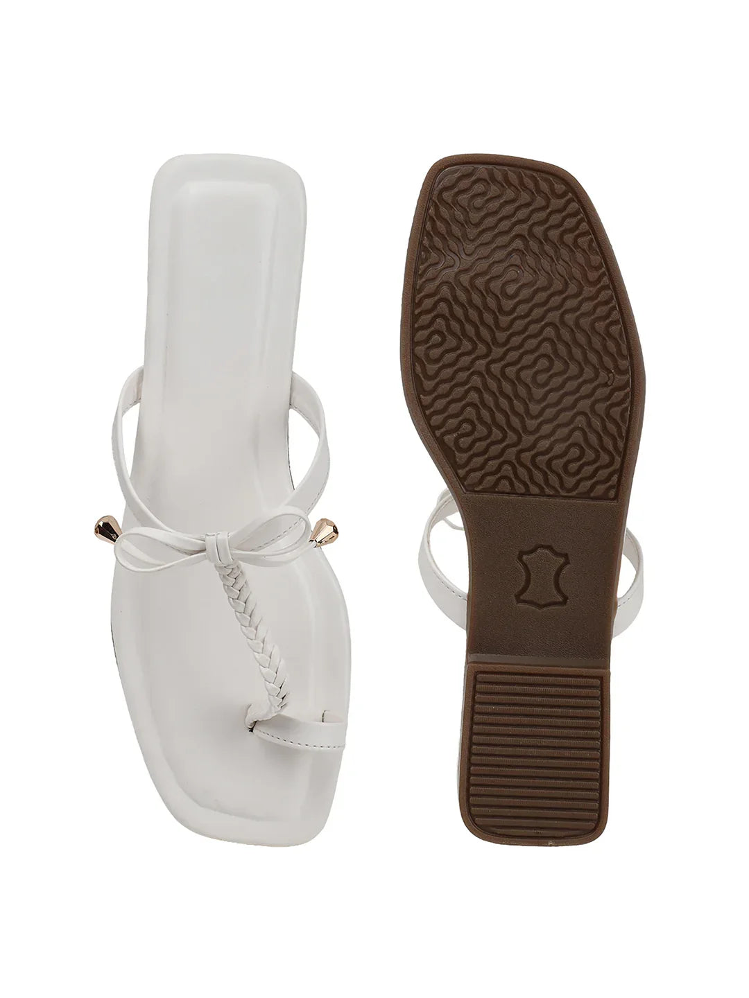 Minimal Bow Toe-Ring Flats