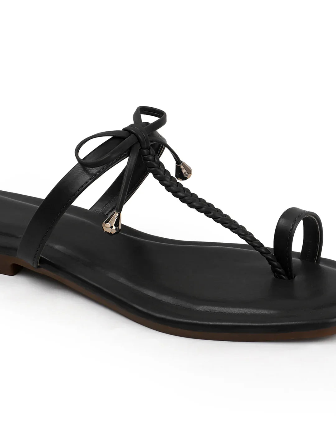 Minimal Bow Toe-Ring Flats