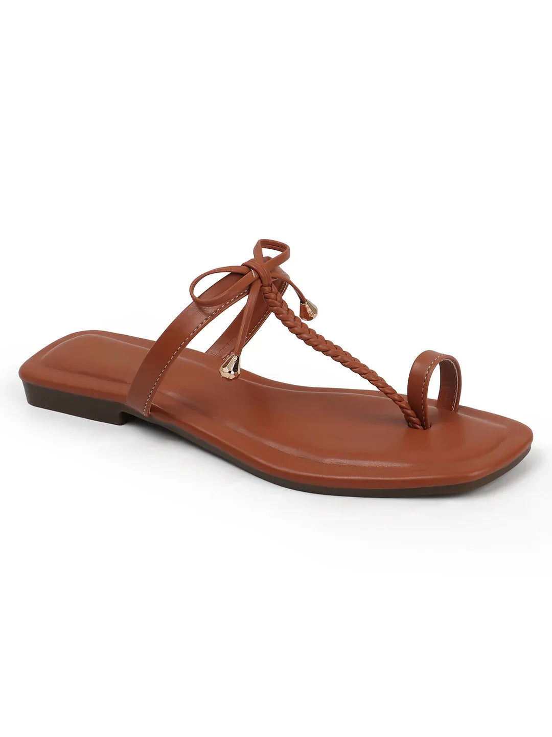 Minimal Bow Toe-Ring Flats