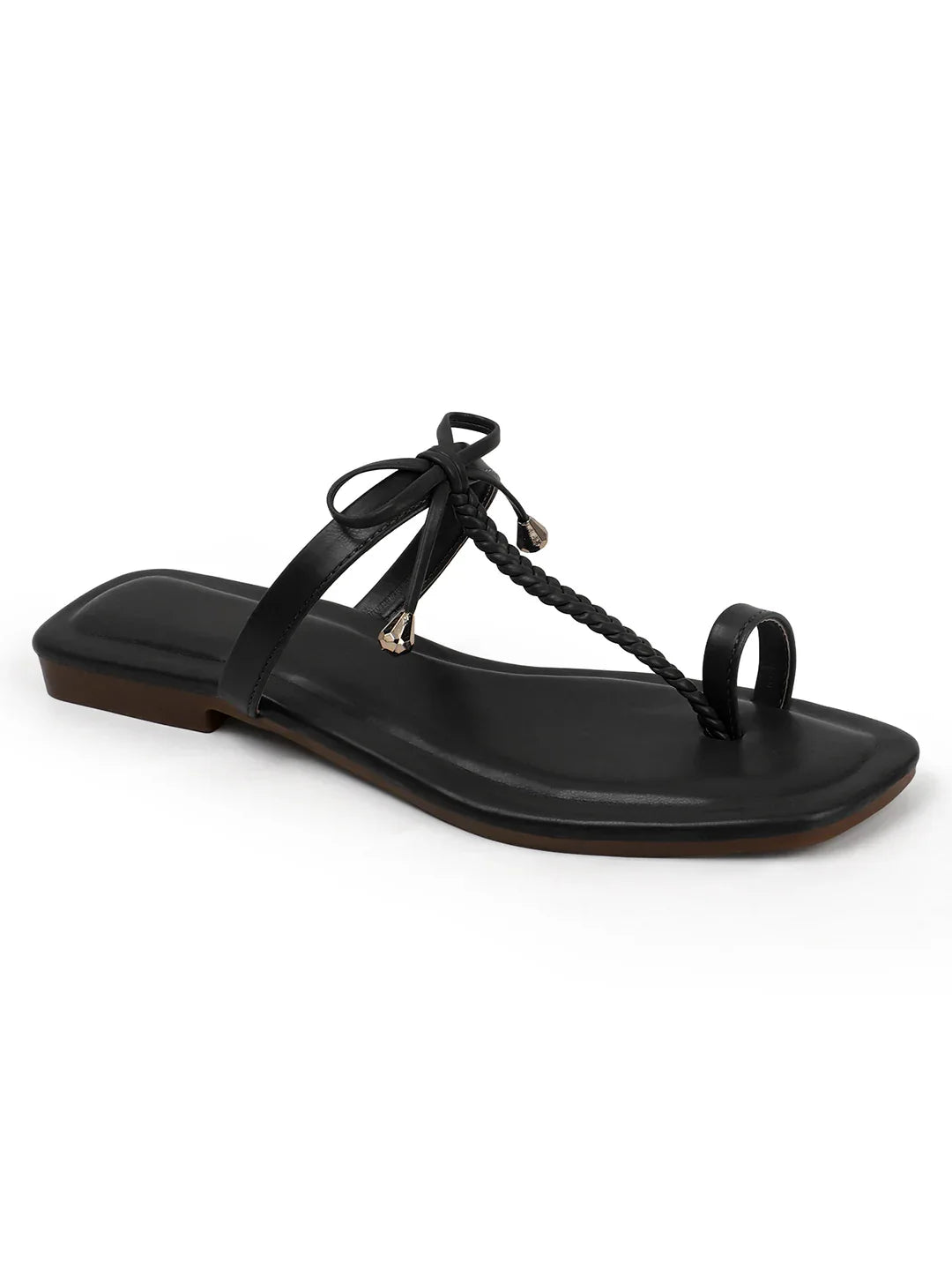 Minimal Bow Toe-Ring Flats