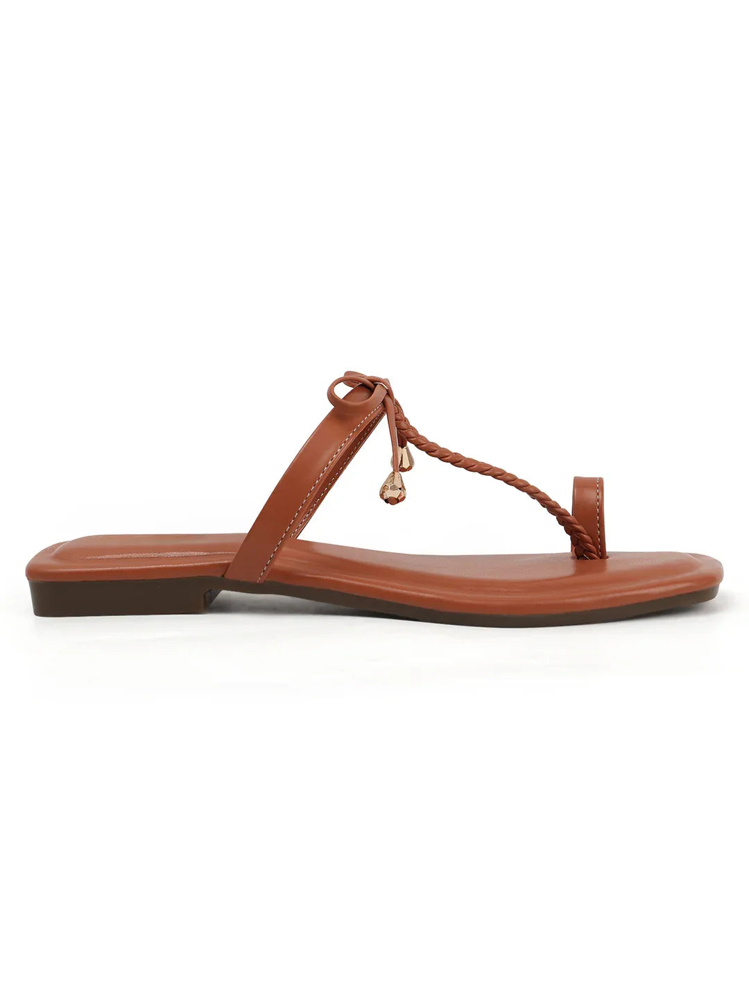 Minimal Bow Toe-Ring Flats