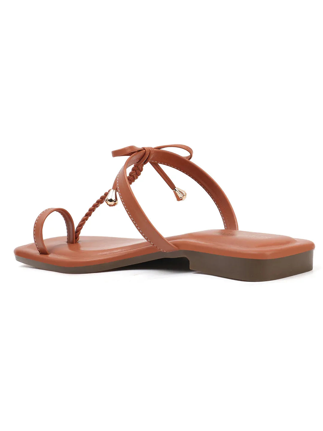 Minimal Bow Toe-Ring Flats