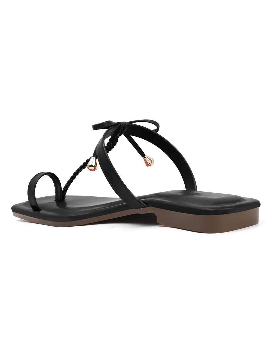 Minimal Bow Toe-Ring Flats
