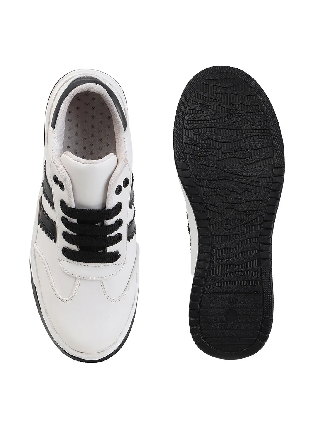 TRYME Flatform Casual looks Lace Up Sneakers For Women & Girl