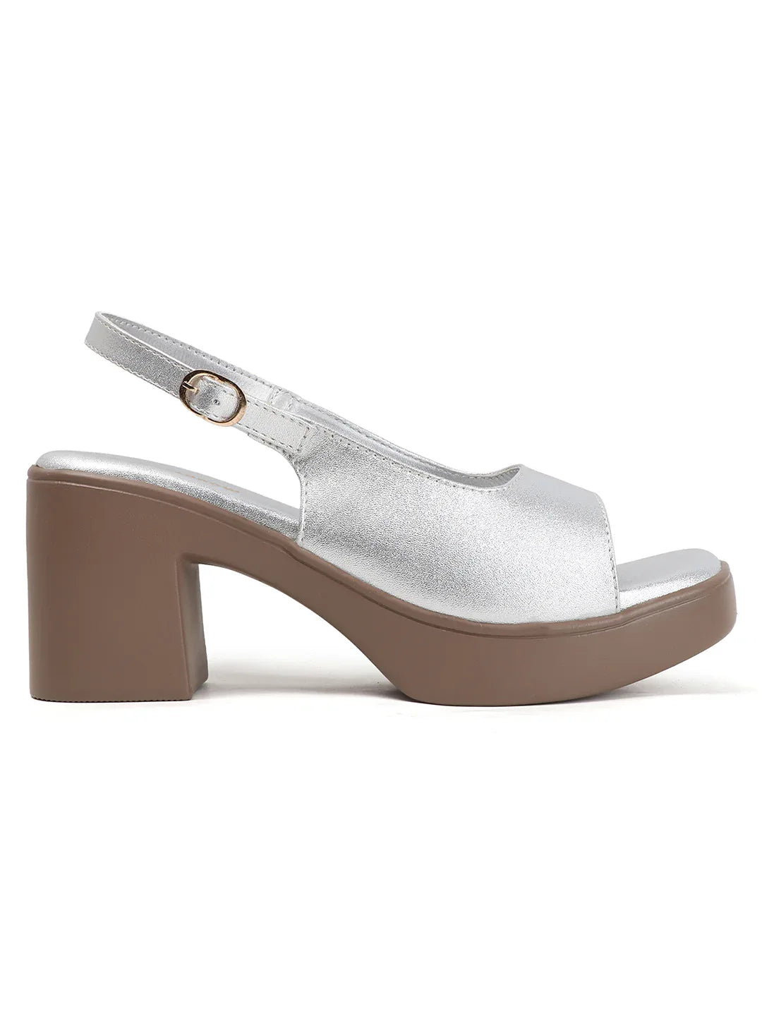 Comfortable Open-Toe Block Heel Sandals