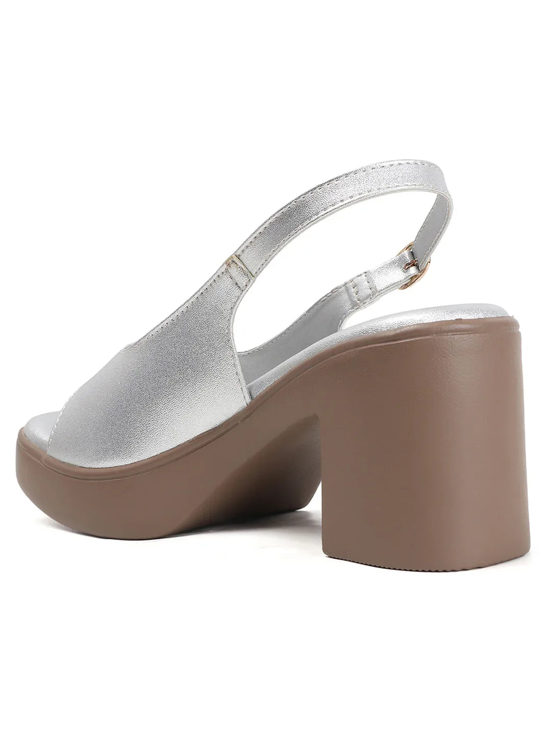 Comfortable Open-Toe Block Heel Sandals