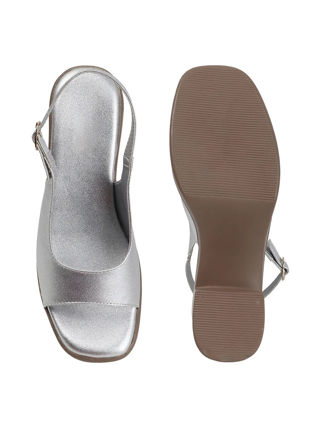 Comfortable Open-Toe Block Heel Sandals