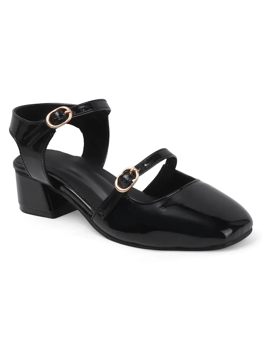Classic Mary Jane Slingback Block Heels