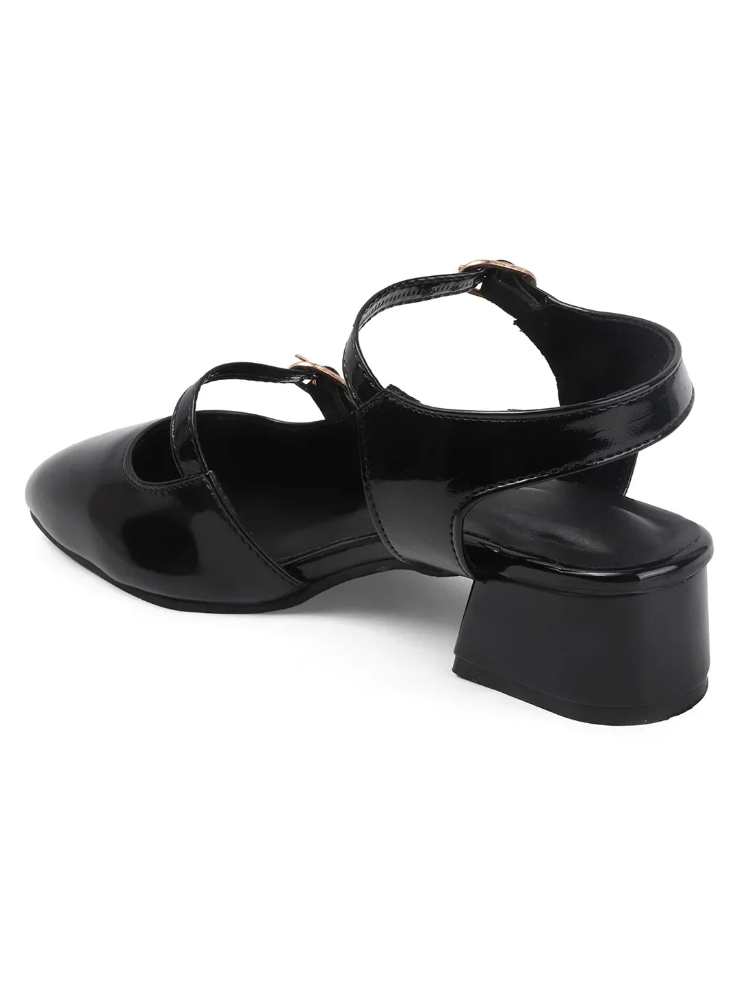 Classic Mary Jane Slingback Block Heels