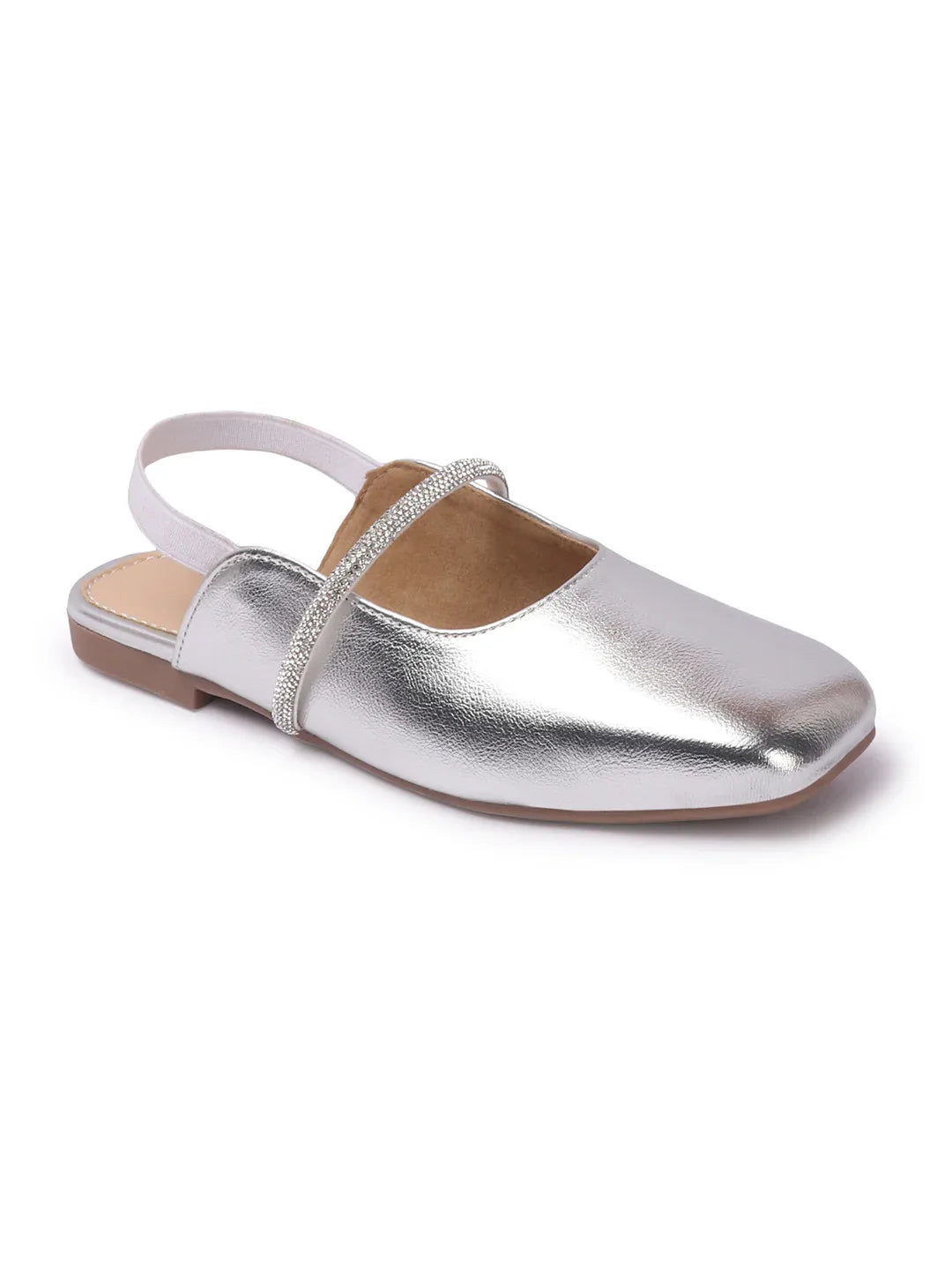 Chic Black Slip-On Slingback Mules