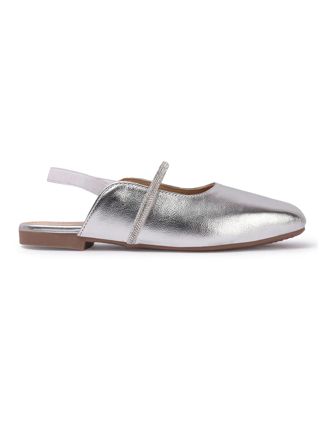 Chic Black Slip-On Slingback Mules