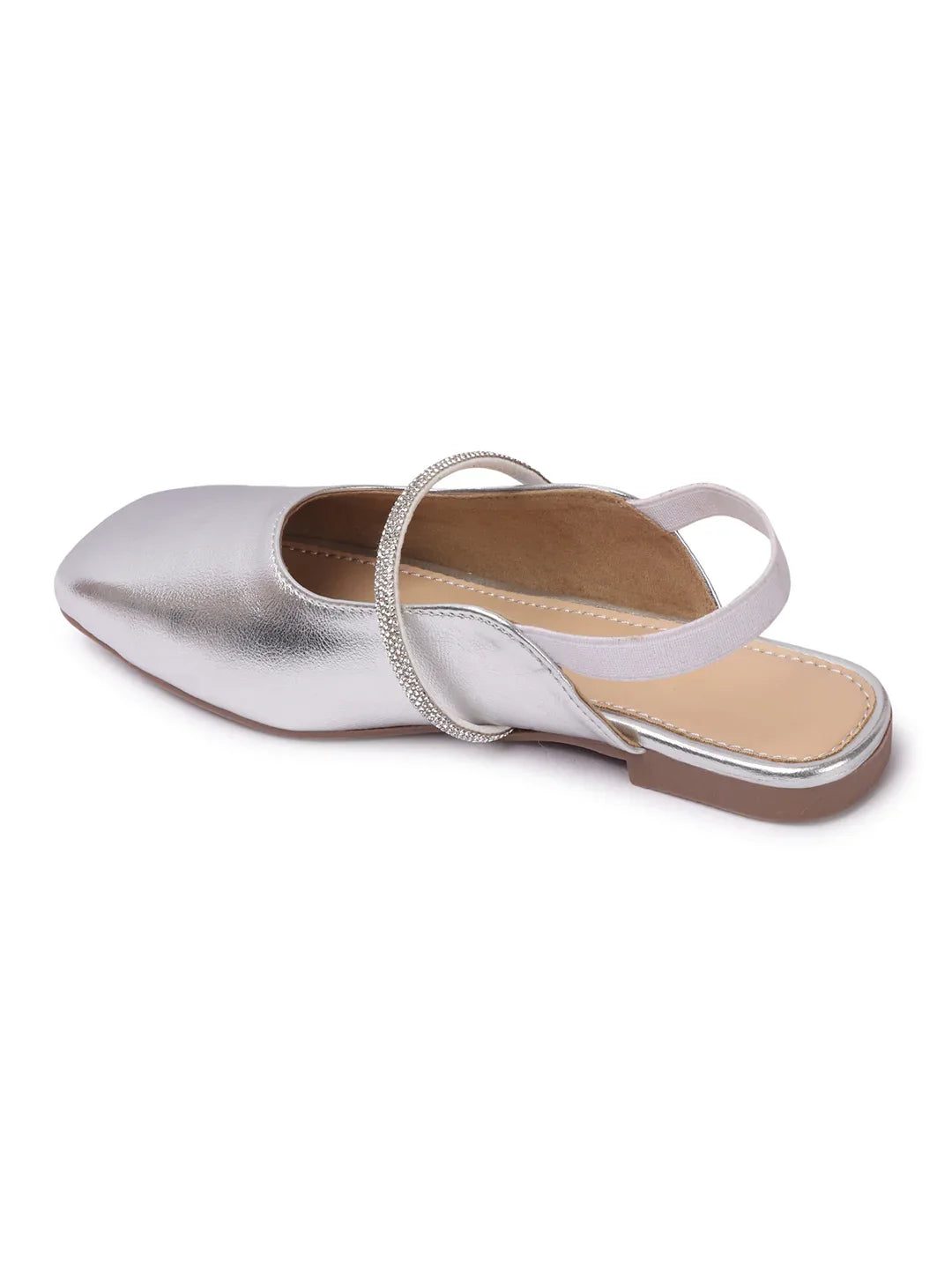Chic Black Slip-On Slingback Mules