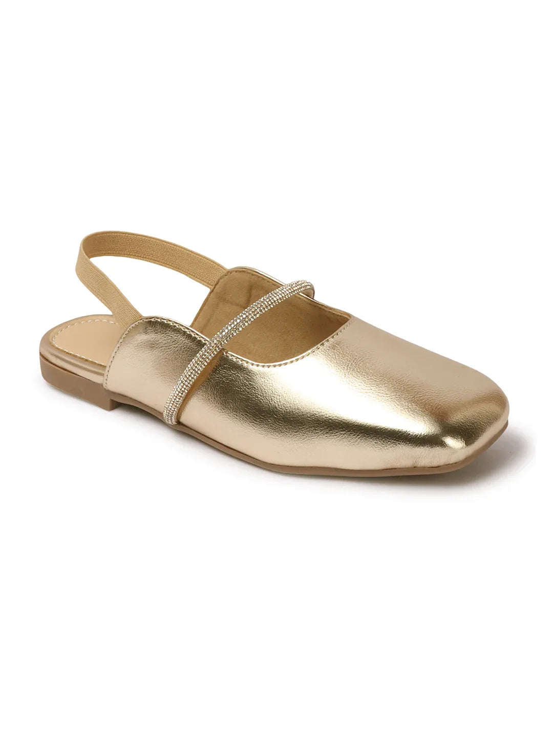 Chic Black Slip-On Slingback Mules