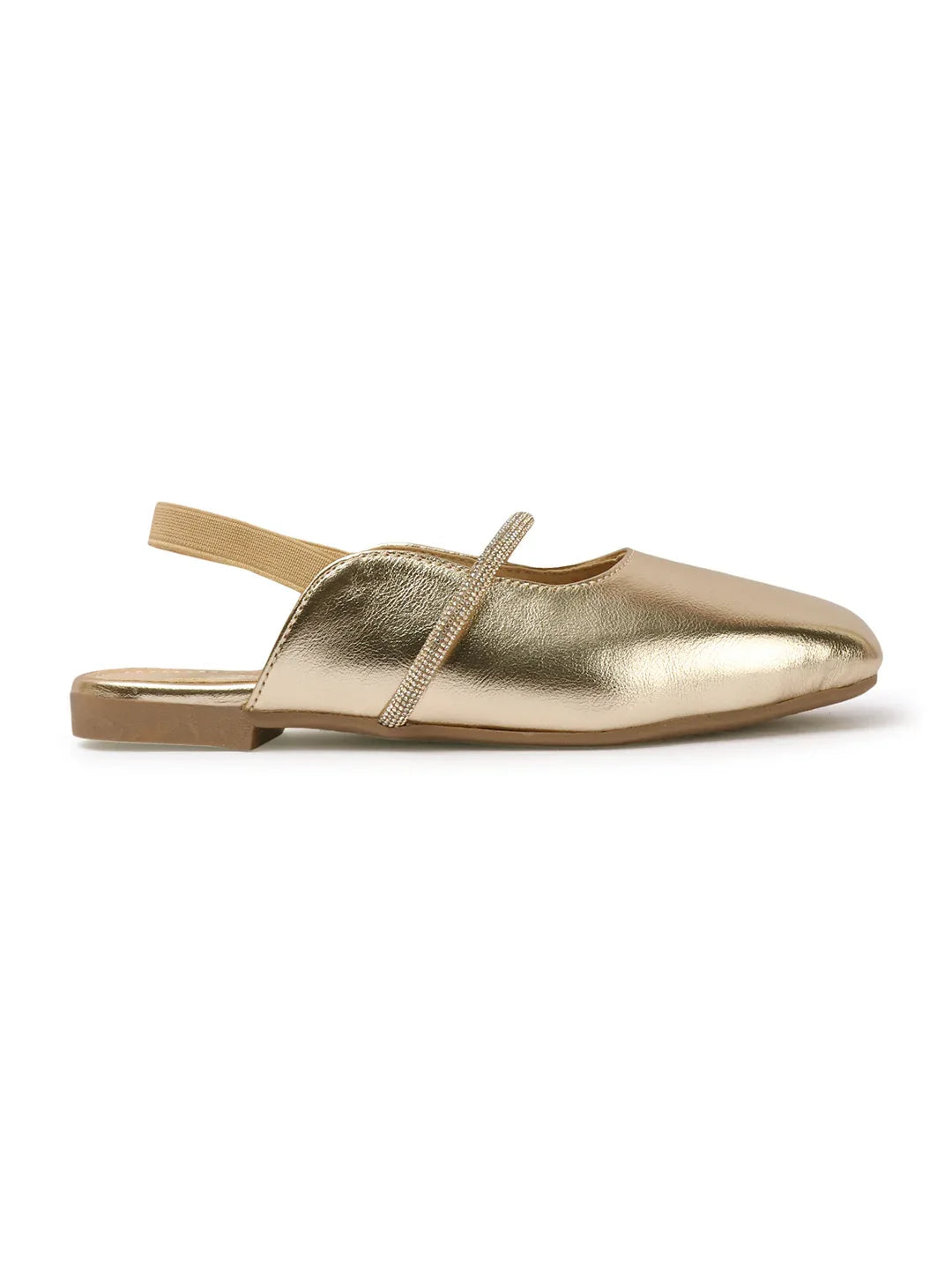 Chic Black Slip-On Slingback Mules