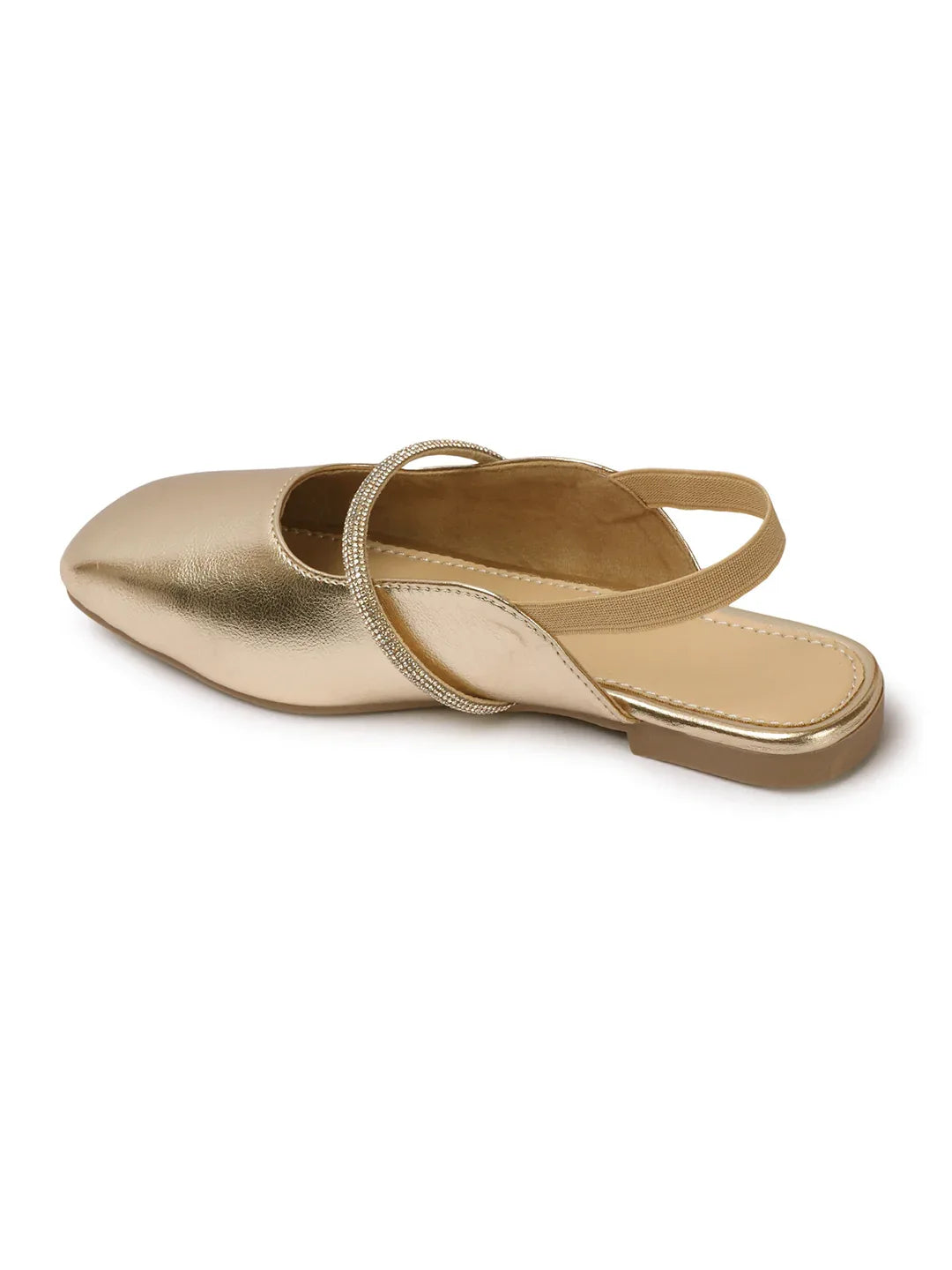 Chic Black Slip-On Slingback Mules