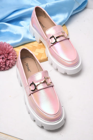 Urban Gloss Platform Loafers