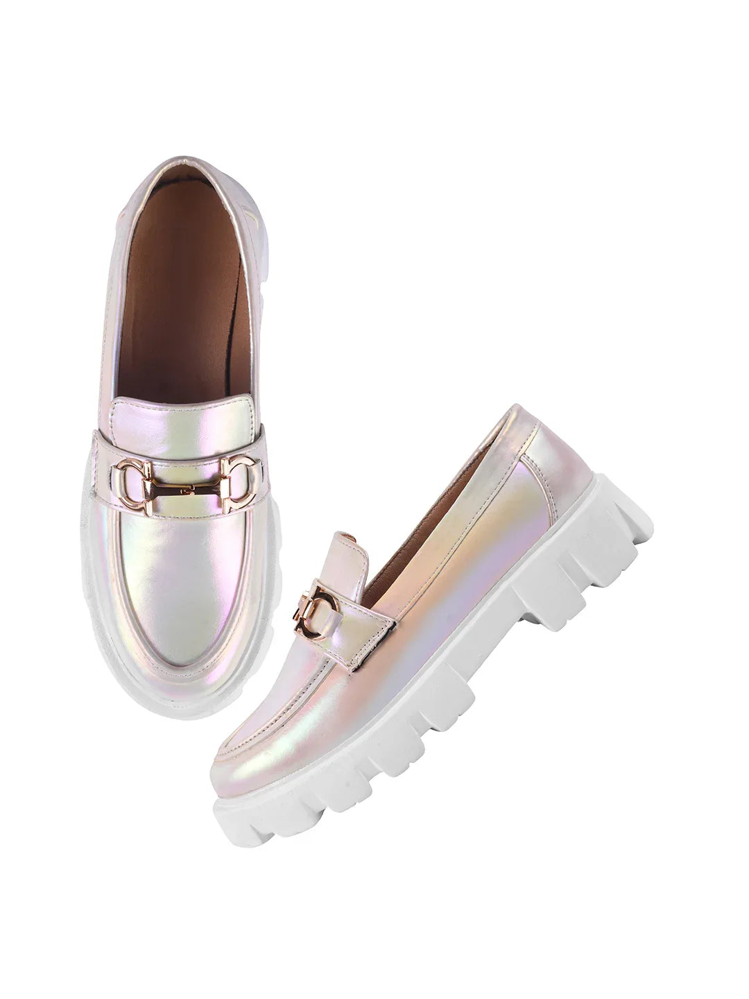Urban Gloss Platform Loafers