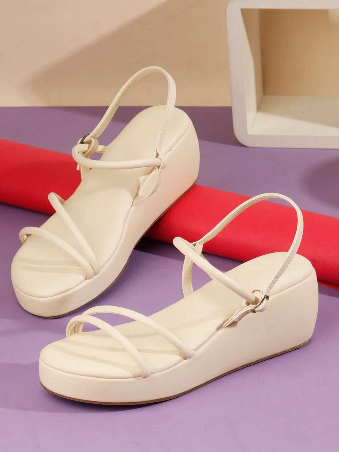 Fashionable Slingback Wedge Sandals All-Day Comfort