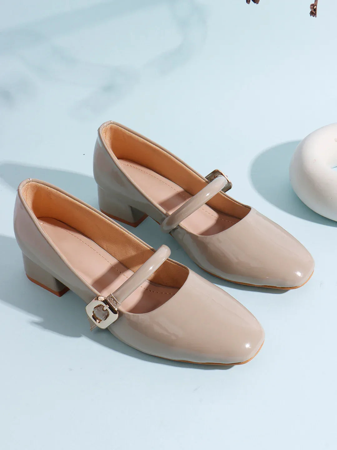 Timeless Patent Finish Mary Jane Heels
