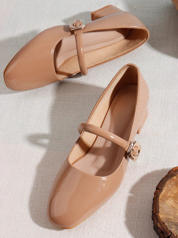 Timeless Patent Finish Mary Jane Heels
