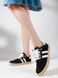 TRYME Color Block Casual Lace Up Sneakers For Women's
