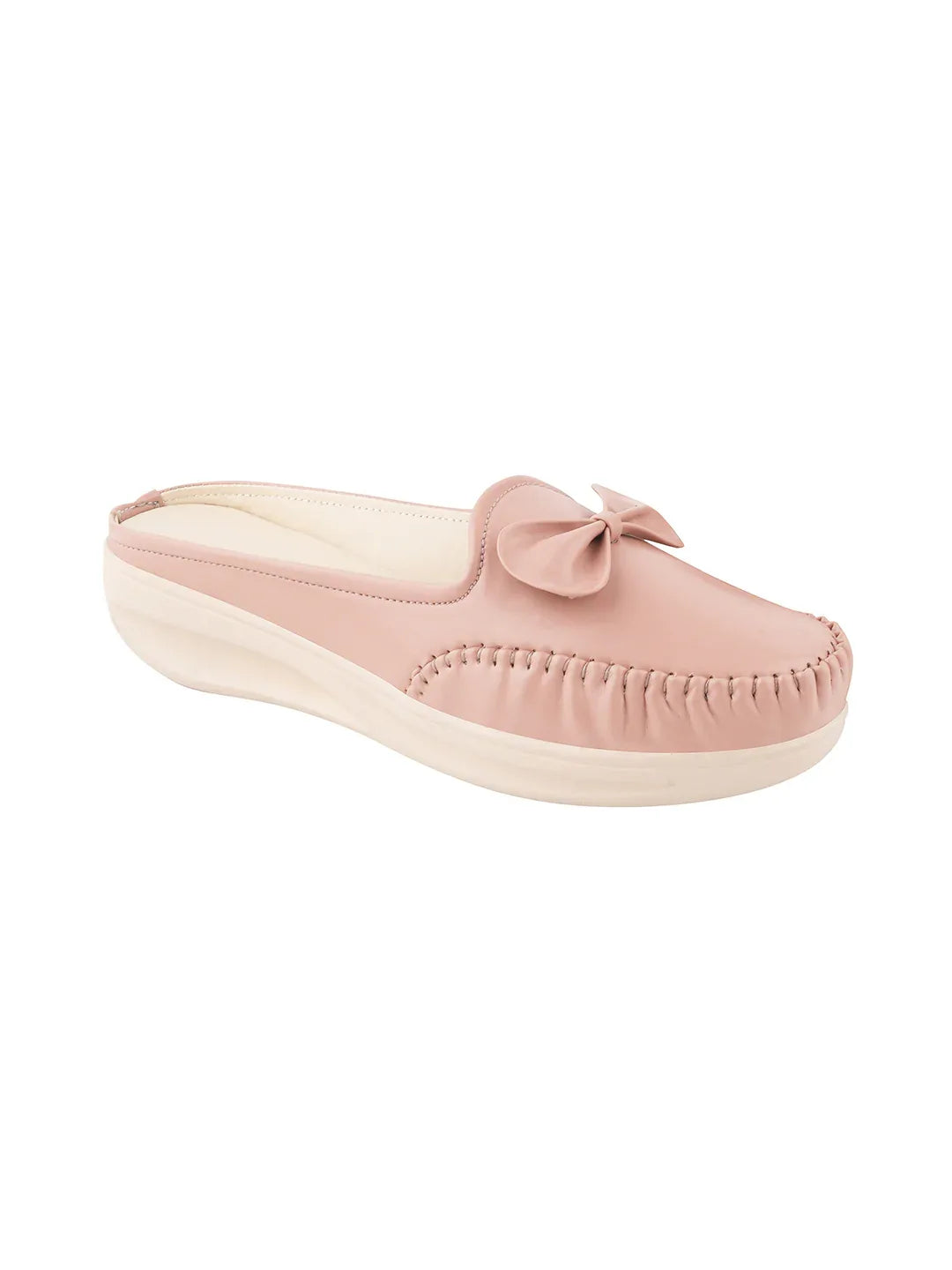 Easy Walk Bow Detail Mules