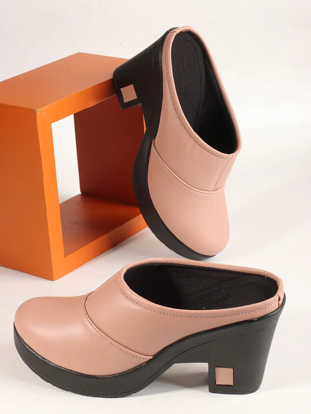 Minimal Chic Platform Heels for Women