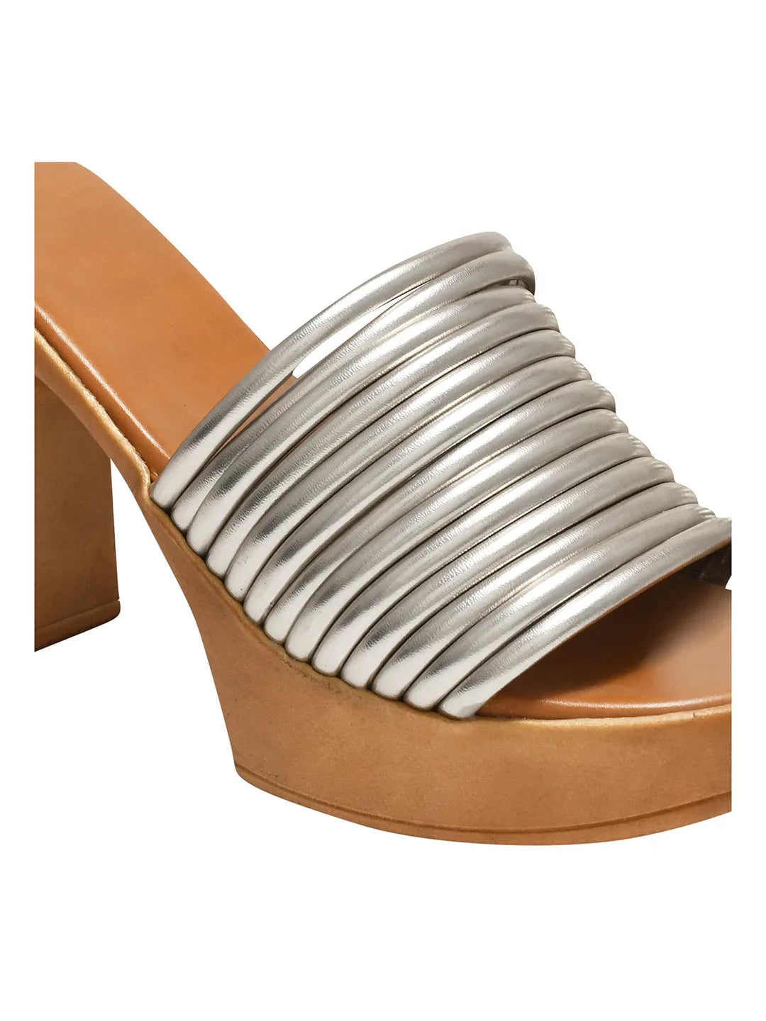 Trendy Open Toe Block Heel Sandals