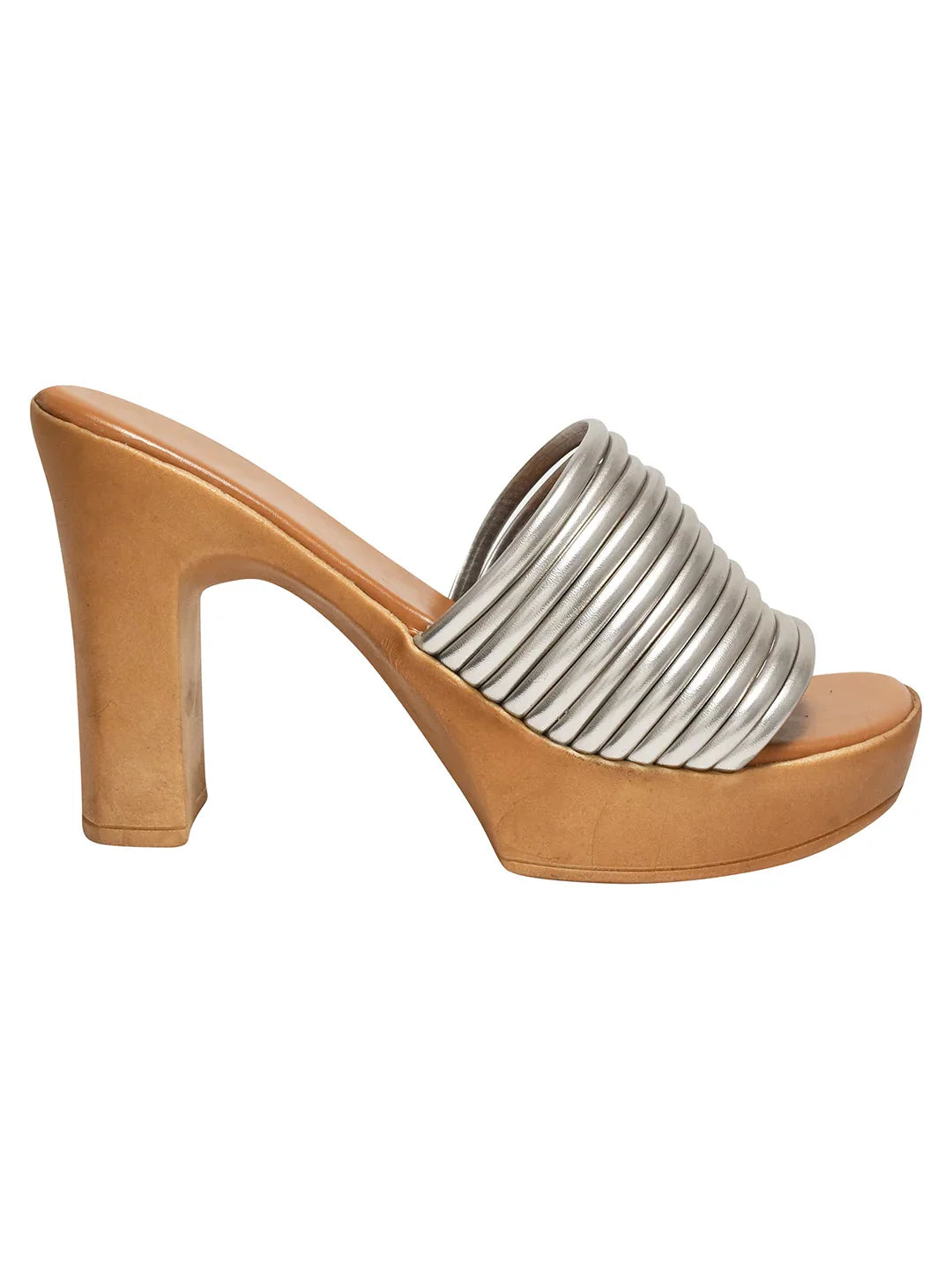 Trendy Open Toe Block Heel Sandals