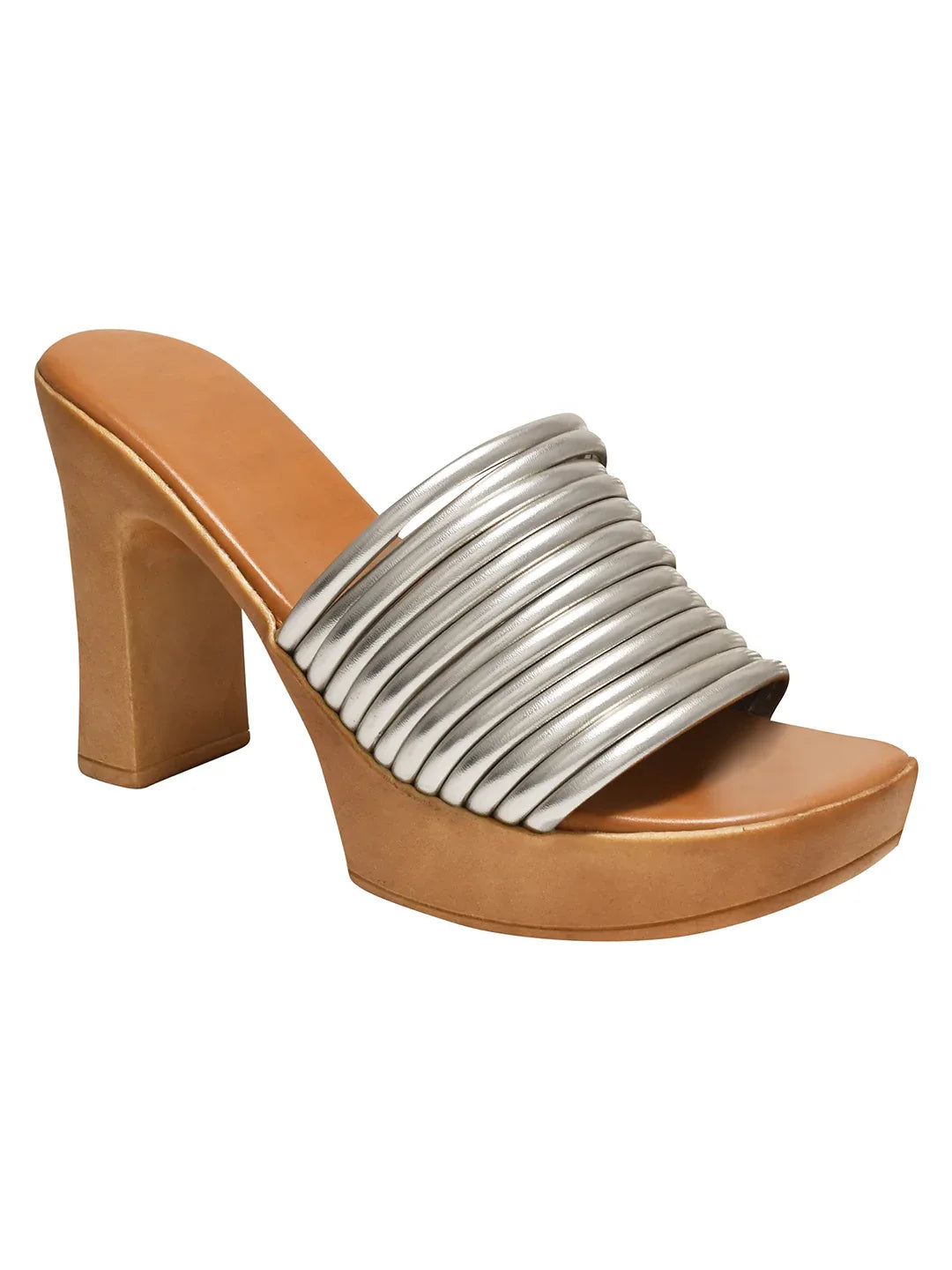 Trendy Open Toe Block Heel Sandals