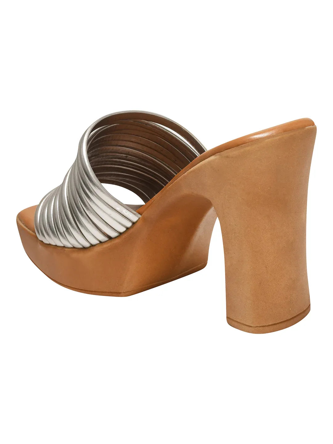 Trendy Open Toe Block Heel Sandals