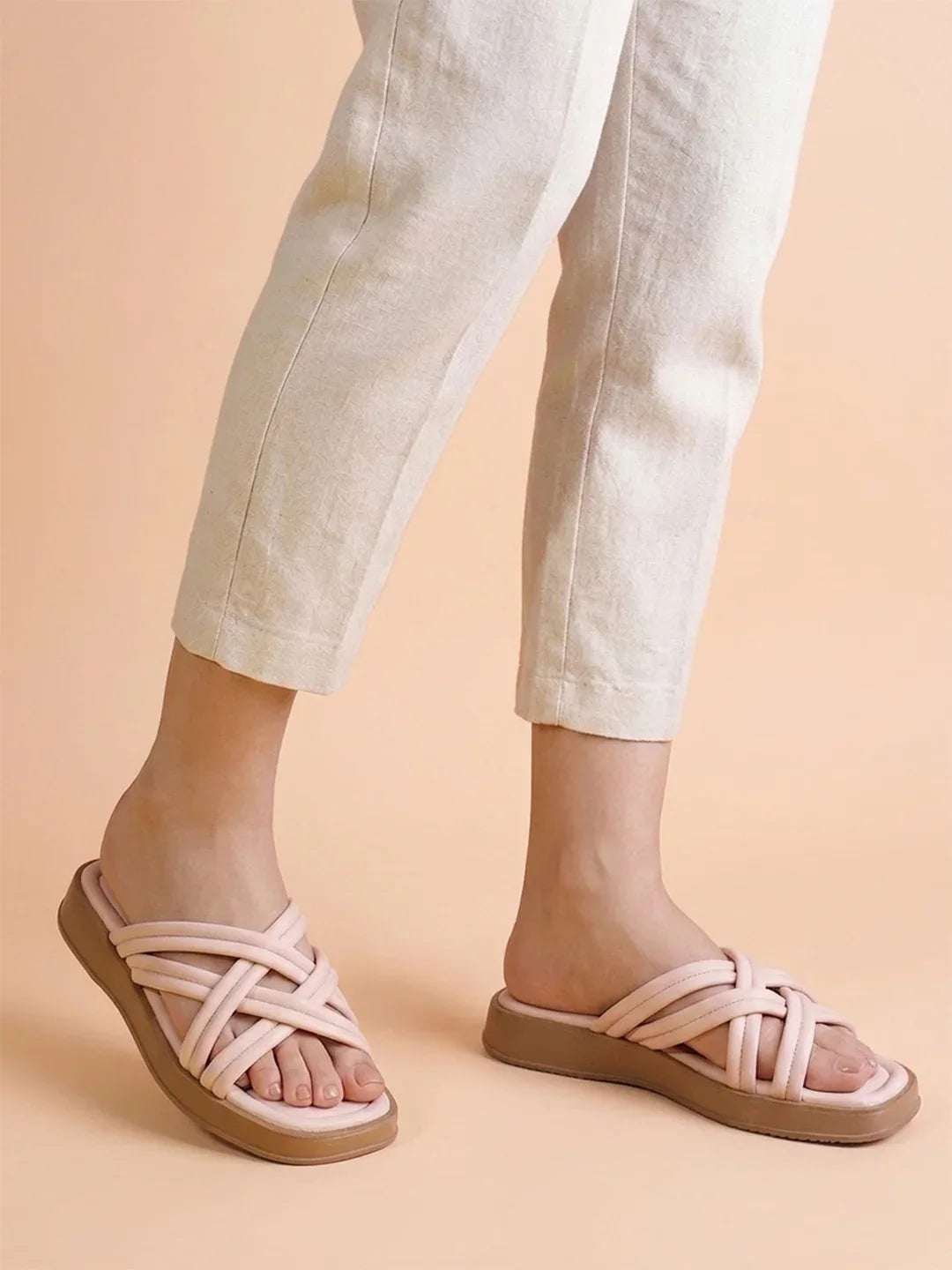 Cushioned Multi-Strap Casual Sandals