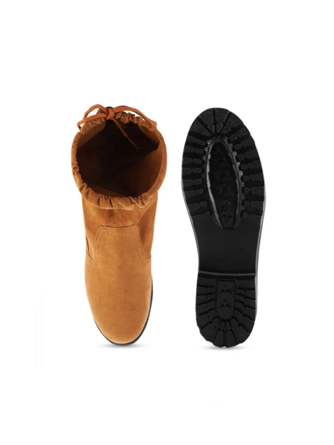 Flat Heel Over-the-Knee Winter Boots for Women