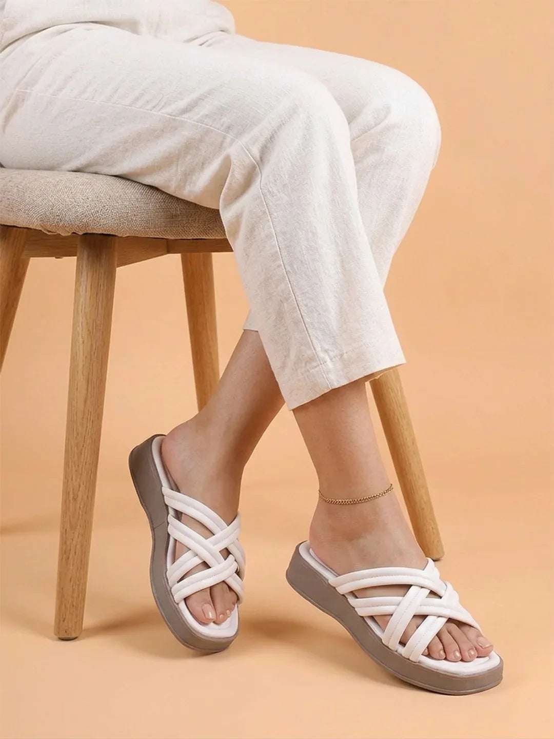 Cushioned Multi-Strap Casual Sandals