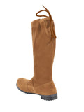 Flat Heel Over-the-Knee Winter Boots for Women