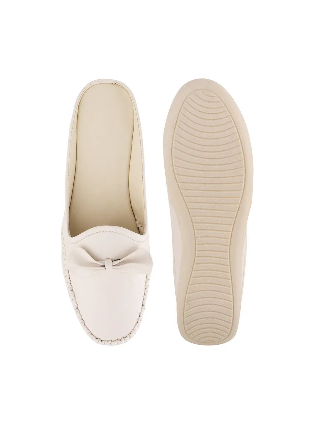 Easy Walk Bow Detail Mules